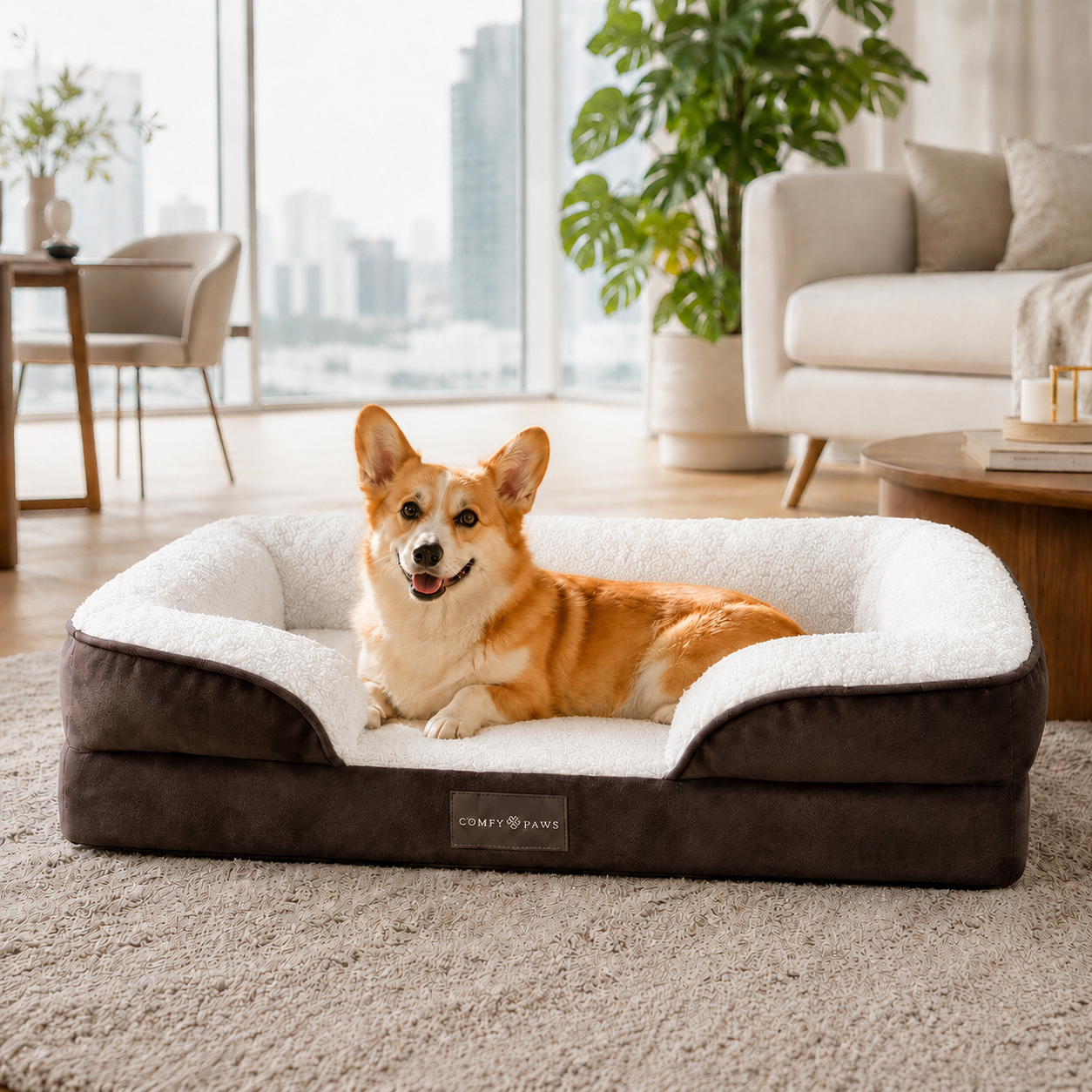 Orthopedic Dog Bed - Premium Comfort & Joint Support